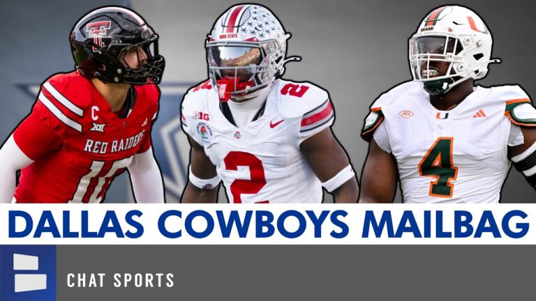 Dallas Cowboys Rumors On 2026 NFL Draft Ft. Caleb Downs, Rueben Bain, Jacob Rodriguez Mailbag