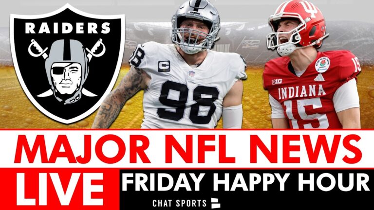 MAJOR NFL NEWS & 2026 Draft Rumors Raiders Fans Should See Raiders Report Live Friday Happy Hour