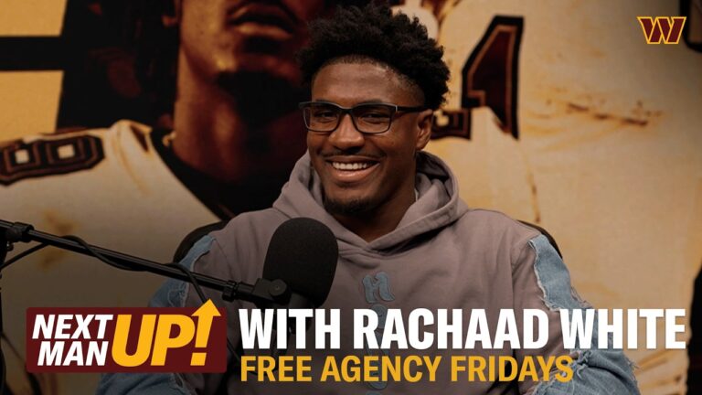 Post-Signing 1-on-1: RB Rachaad White Free Agency Friday x Next Man Up Washington Commanders