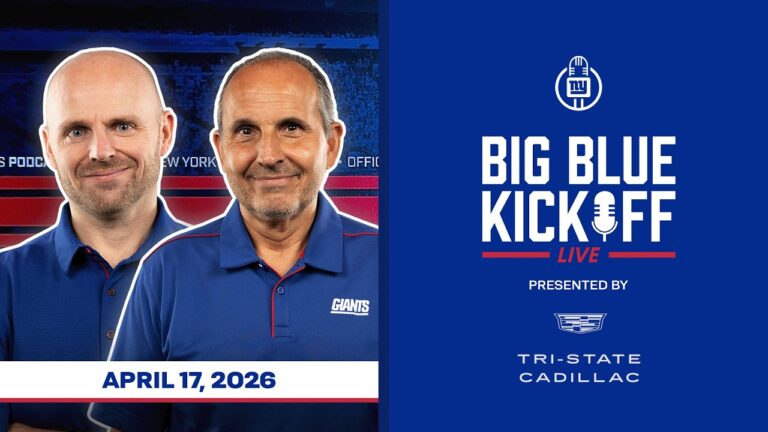 April 17, 2026 Big Blue Kickoff Live New York Giants