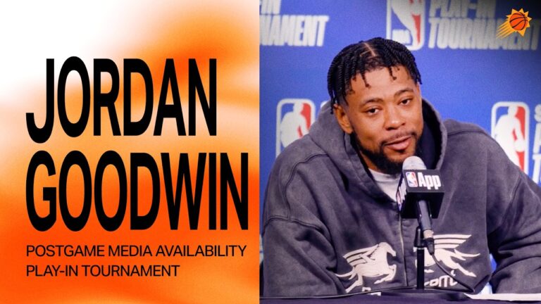 Jordan Goodwin Postgame Media Availability Phoenix Suns 4-17-26