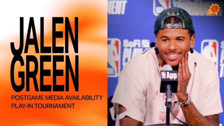 Jalen Green Postgame Media Availability Phoenix Suns 4-17-26