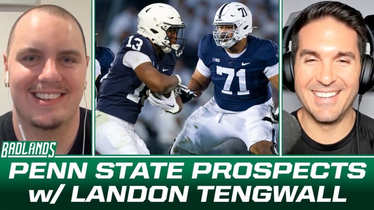 New York Jets Penn State Prospect Review F Landon Tengwall (FULL BADLANDS) NFLDraft