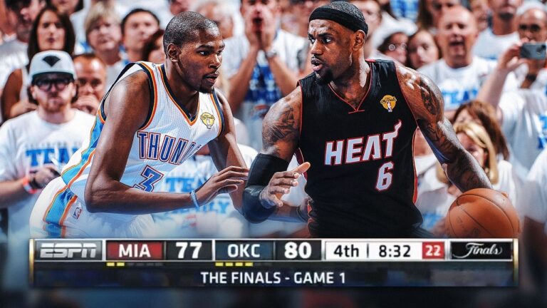LeBron vs KD: Their Greatest Battles