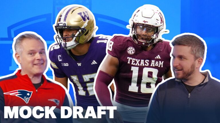 2026 Patriots Mock Draft 2.0 Revisiting New England’s Top NFL Draft Prospects