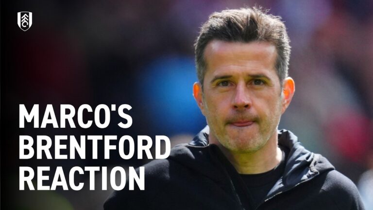 Marco Silva reacts to Fulham’s draw against Brentford Post match interview