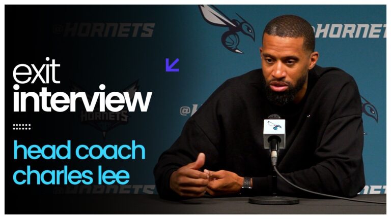 2025-26 Exit Interview – Head Coach Charles Lee