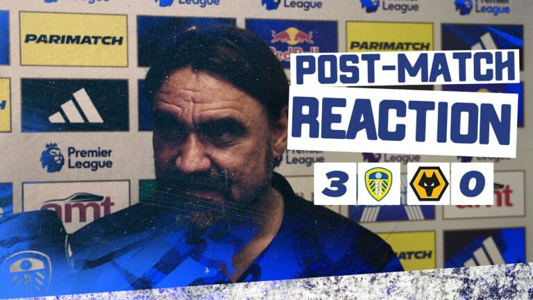 Three points closer to our goal Daniel Farke reaction Leeds United 3-0 Wolves
