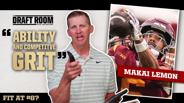Makai Lemon Film Breakdown The Draft Room w Luke McCown
