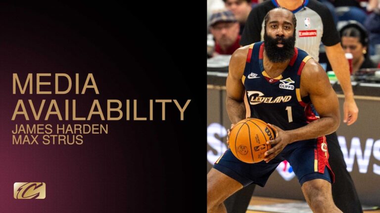 Cavs vs Raptors James Harden & Max Strus Post Game 04.18.2026