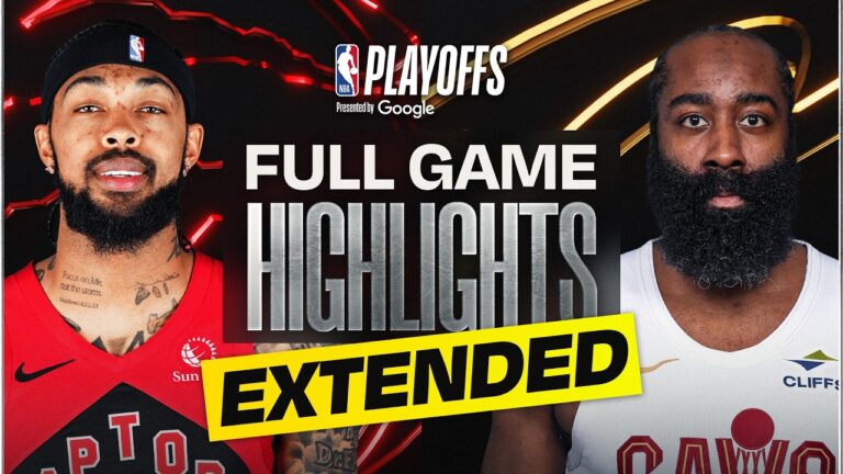 EXTENDED: 5 RAPTORS at 4 CAVALIERS FULL GAME 1 HIGHLIGHTS April 18, 2026