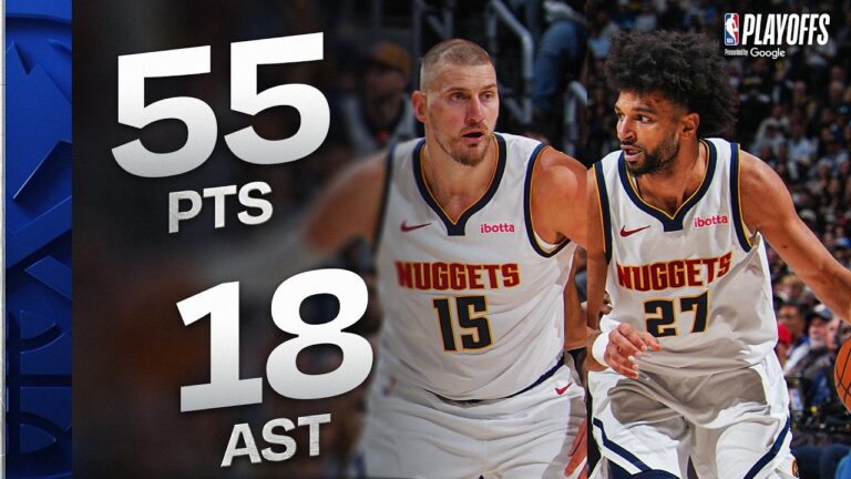 Murray (30) & Jokić (25-13-11) Take Over Game 1 April 18, 2026