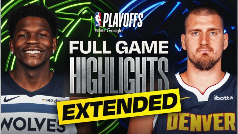 EXTENDED: 6 TIMBERWOLVES at 3 NUGGETS FULL GAME 1 HIGHLIGHTS April 18, 2026