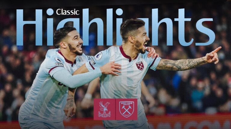 Lanzini Double Leads Us To Victory! Crystal Palace 2-3 West Ham Classic Highlights