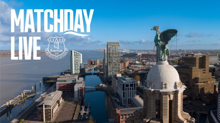 EVERTON v LIVERPOOL Matchday Live! Pre-match show from Hill Dickinson Stadium