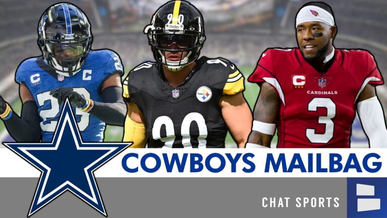 Cowboys Trade Rumors On Kenny Moore, Budda Baker, TJ Watt, Myles Garrett & Jordyn Brooks Mailbag