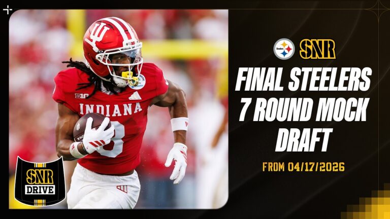 Final 7-Round Steelers Mock Draft SNR Drive Pittsburgh Steelers