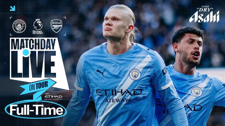 Man City 2-1 Arsenal Cherki & Haaland score! MATCHDAY LIVE Premier League