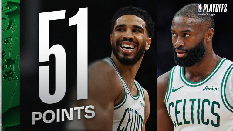 Tatum & Brown Lead Celtics to Game 1 ROUT vs 76ers April 19, 2026