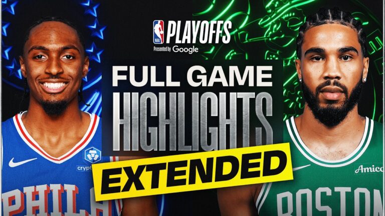 EXTENDED: 7 76ERS at 2 CELTICS FULL GAME 1 HIGHLIGHTS April 19, 2026