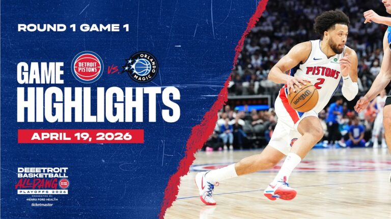 Detroit Pistons vs. Orlando Magic GAME HIGHLIGHTS 04.19.26