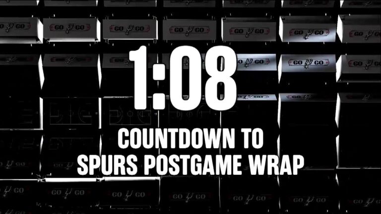 Spurs Postgame Wrap R1G1