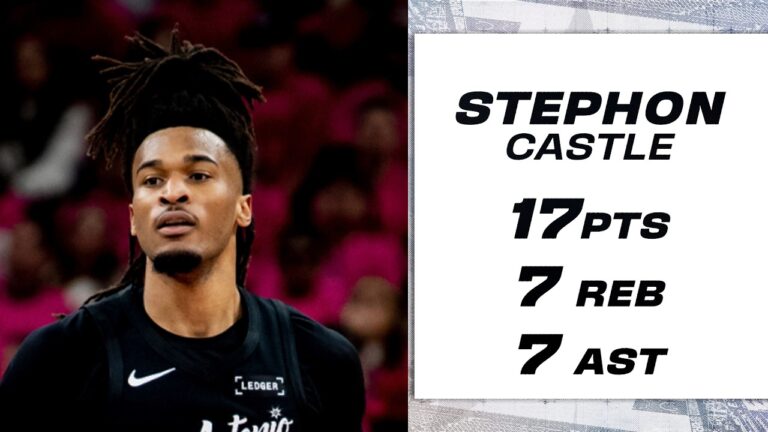 Steph Castle Drops 17 PTS In First Playoff Appearance!
