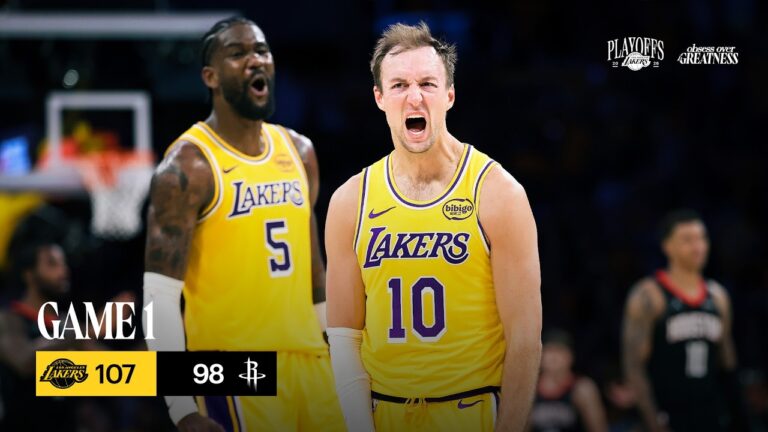 Mini Movie: Lakers Win Game One vs Rockets (1-0)