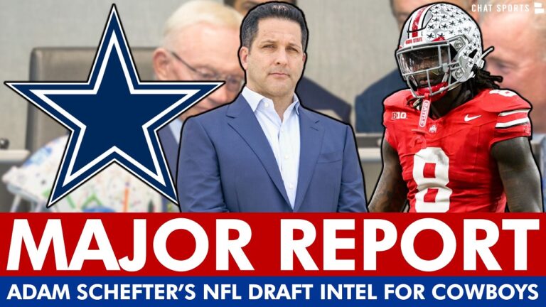 MAJOR NFL DRAFT REPORT From Adam Schefter On Cowboys Trading Up For Arvell Reese & More Trade Buzz