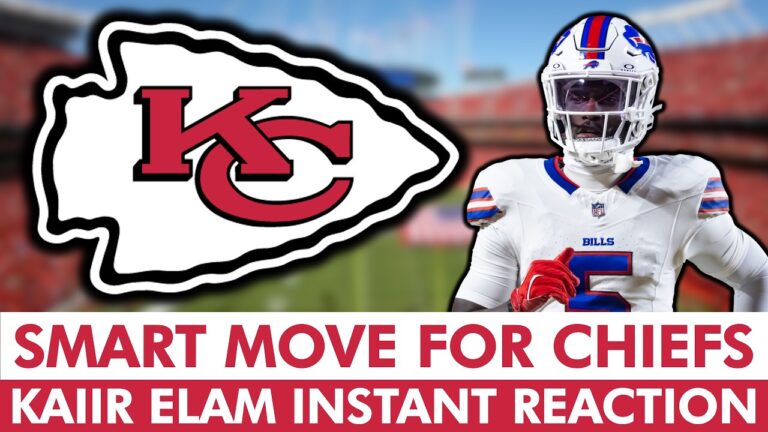 Kansas City Chiefs Signing Former First Round Pick Kaiir Elam: Chiefs News