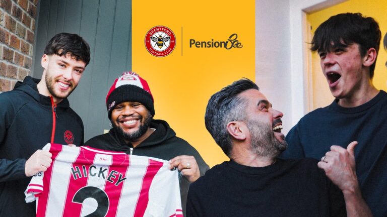 The lads had a surprise…next stop: the pitch at BFC v West Ham