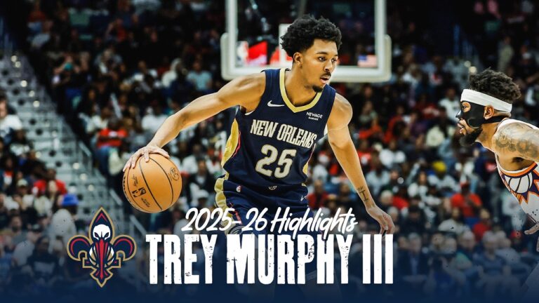 Trey Murphy III 2025-26 NBA Season Highlights New Orleans Pelicans