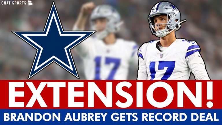 BREAKING: Cowboys & Brandon Aubrey Agree To RECORD-SETTING Contract Extension Cowboys News