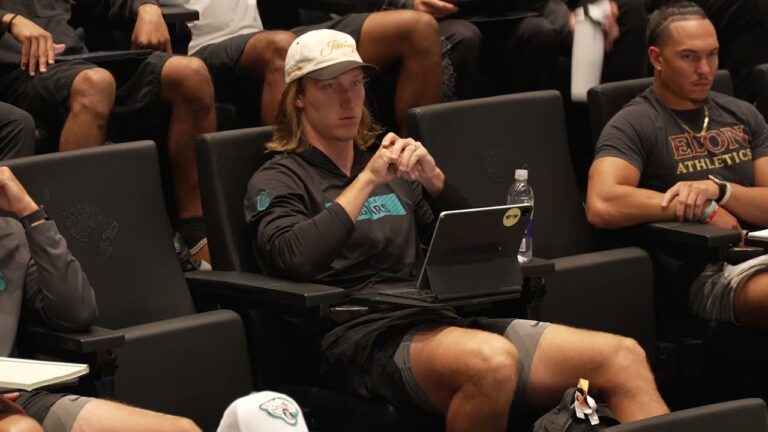 Jaguars’ First Team Meeting of 2026 Offseason Program Jacksonville Jaguars
