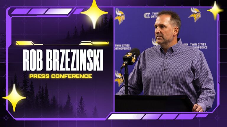 Rob Brzezinski Talks Vikings 2026 NFL Draft Process, Working with Kevin O’Connell, Offseason Changes