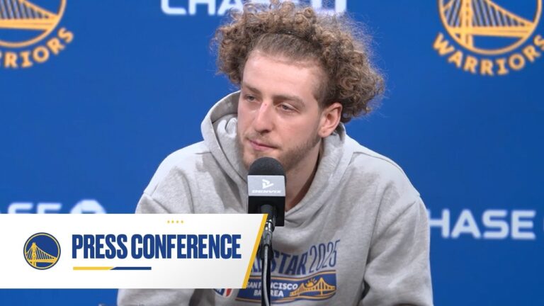 Brandin Podziemski Warriors 2026 End of Season Interview