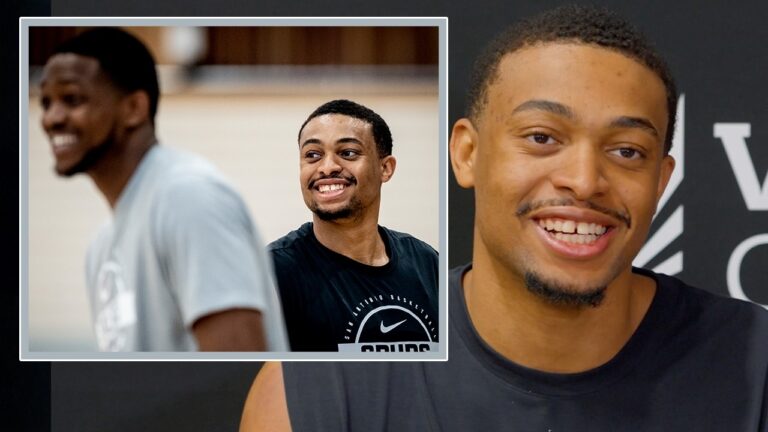 It was kind of emotional Keldon Johnson on Spurs First Playoff Game