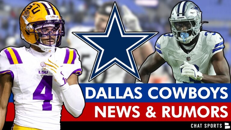 Cowboys Get BOATLOAD Of Rumors On Trading Up, Mansoor Delane, George Pickens & Alex Highsmith Trade?