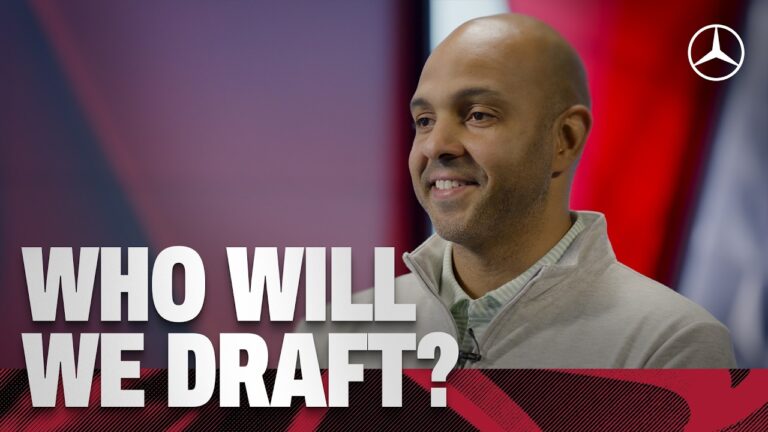 Atlanta Falcons GM Ian Cunningham exclusive pre-draft interview 2026 NFL Draft