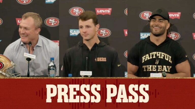 Lynch, Purdy, Warner Speak Ahead of 2026 NFL Draft 49ers