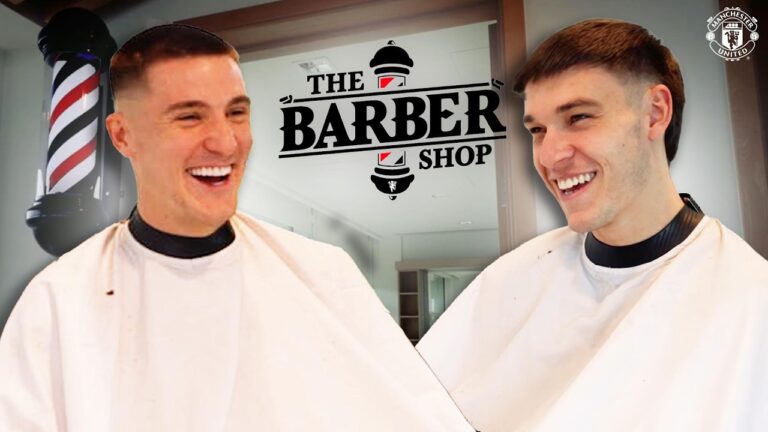 He Doesn’t Want To Play Cards With Me! Šeško, Dalot & Ugarte The Barbershop: EP 2