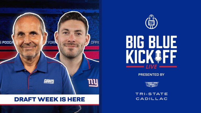 Draft Week is Here Big Blue Kickoff Live New York Giants