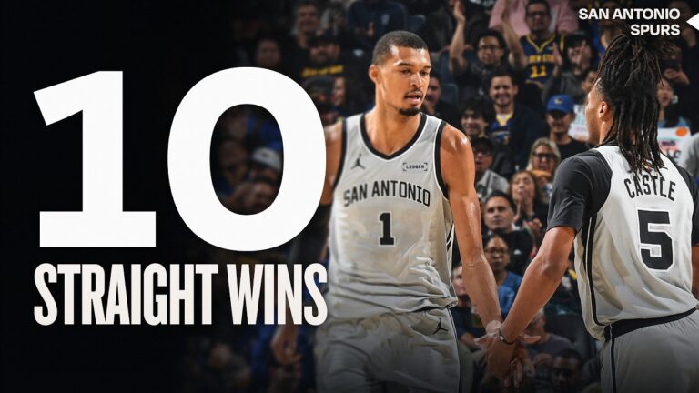 The Spurs KEEP ROLLING Top Plays from 10 Game Win Streak