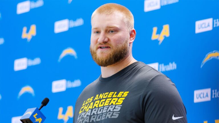 Tyler Biadasz On Blocking For Justin Herbert LA Chargers