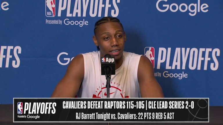 Toronto Raptors vs. Cleveland Cavaliers Game 2 Postgame Media Availability