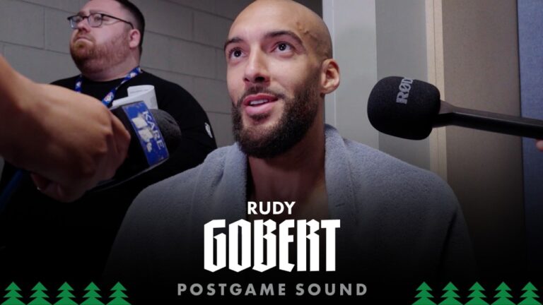 We Stayed Focus And Found A Way To Compete. Rudy Gobert Postgame Sound 04.20.26