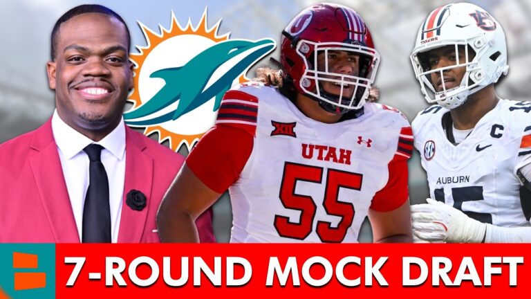 REACTION: Miami Dolphins 7-Round Mock Draft From ESPN