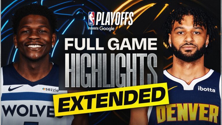 EXTENDED: 6 TIMBERWOLVES at 3 NUGGETS FULL GAME 2 HIGHLIGHTS April 20, 2026