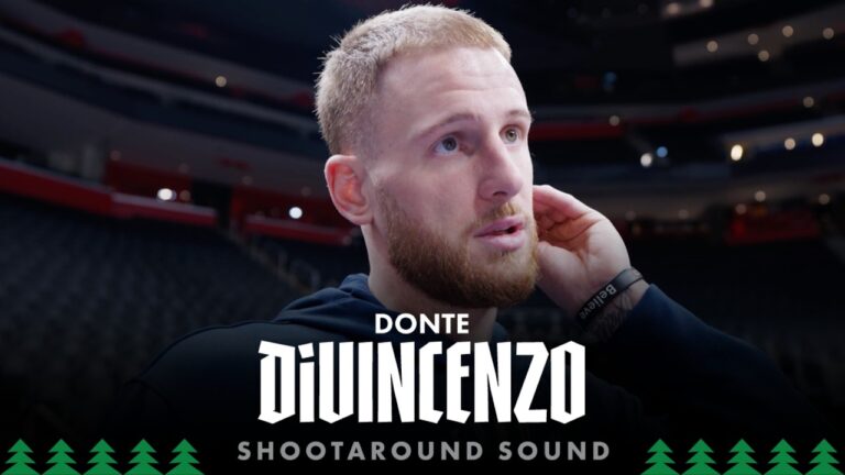 Just Dont Overcomplicate Things. Donte DiVincenzo Shootaround Sound 04.02.26