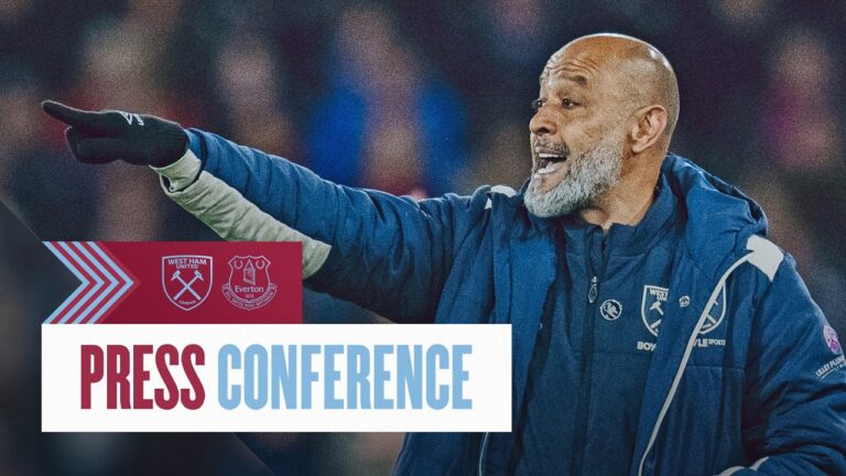 LIVE: Nuno Espírito Santo’s Press Conference West Ham v Everton